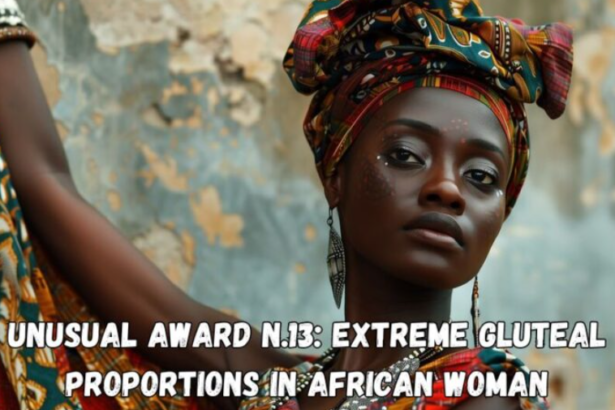 Unusual Award N.13: Extreme Gluteal Proportions in African Woman