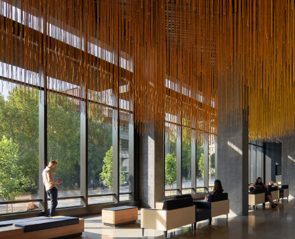 UW Pop Health Glazing Used on Windows