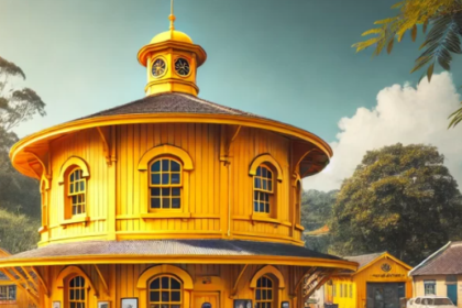 Yellow Roundhouse Katie